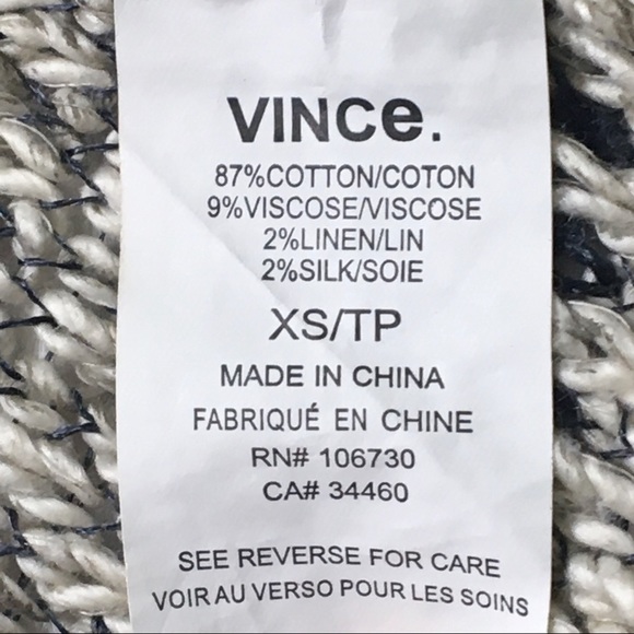 Vince Knit Racerback Sweater Tank - Picture 5 of 6
